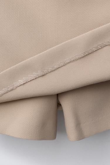 JUPE-SHORT À OUVERTURE - Beige clair de Zara - Image 3