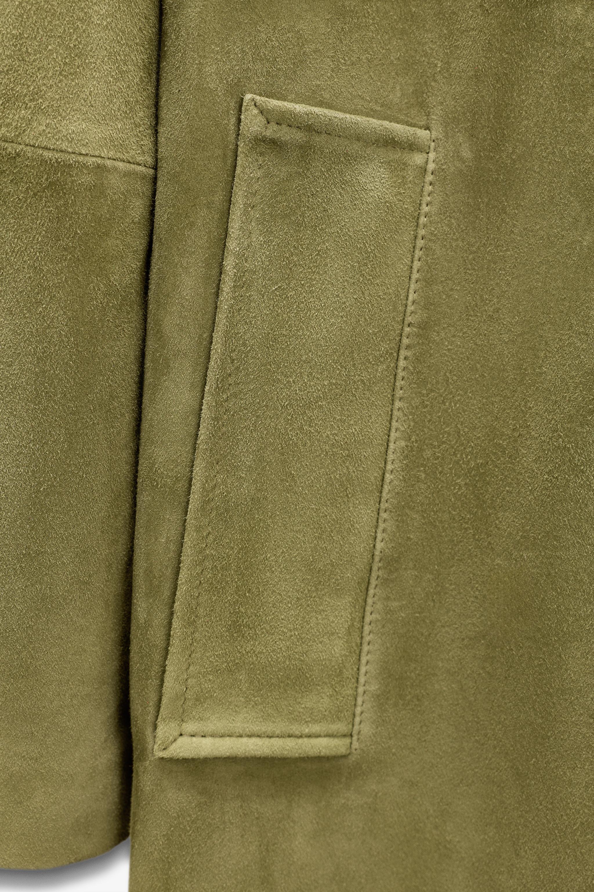 100% SUEDE LEATHER COAT LIMITED EDITION