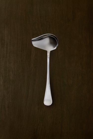 SHINY STEEL SAUCE SPOON - Steel by Zara