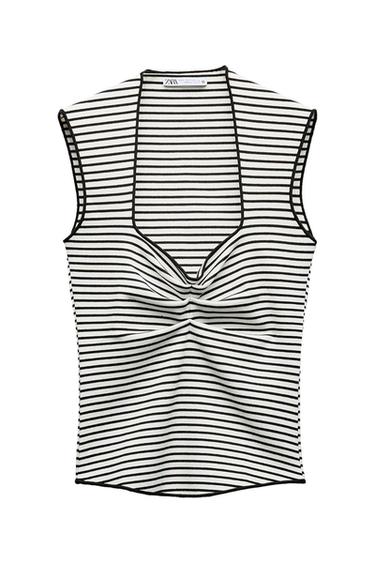 STRETCH KNIT TOP