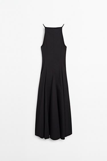 JUPE VOLANTÉE ENTRE-DEUX - Noir de Zara - Image 2