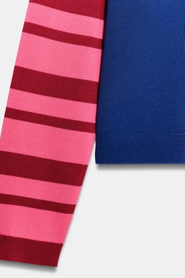 COLOUR BLOCK CARDIGAN - Multicoloured by Zara - Image 6