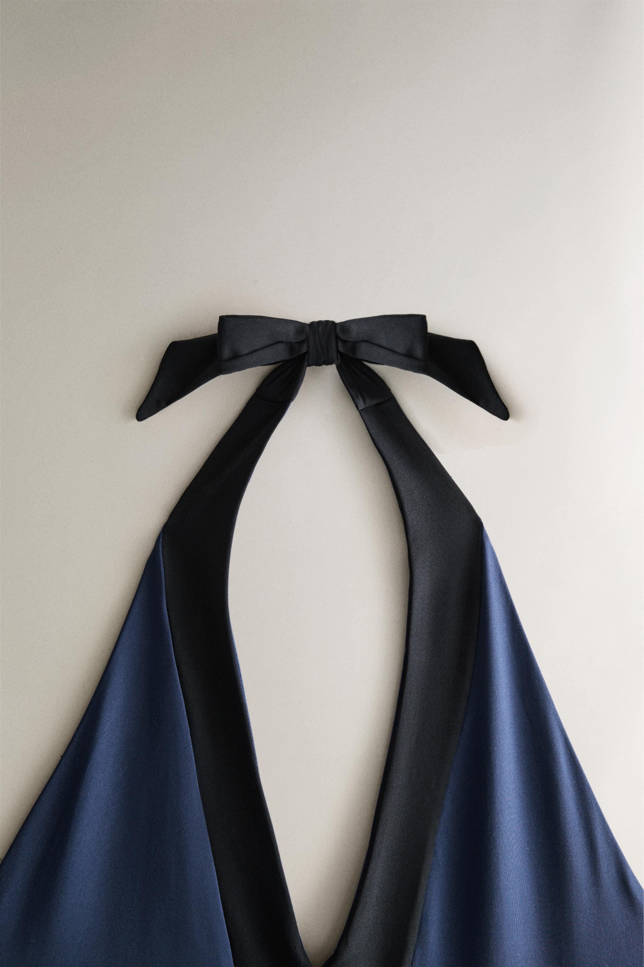 MAILLOT DE BAIN PLAGE HALTER À NŒUD