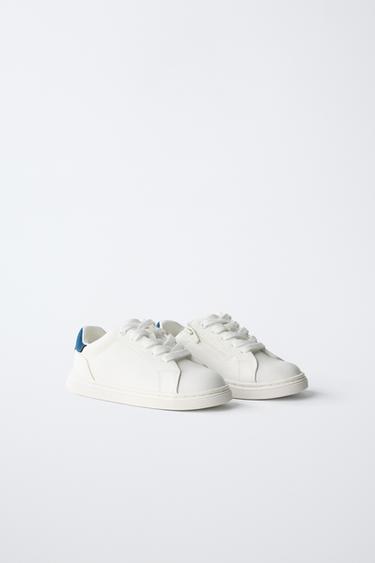BASIC SNEAKERS - White by Zara