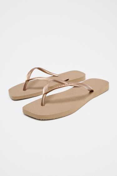 HAVAIANAS ® x ZARA SANDALS - camel by Zara - Image 2