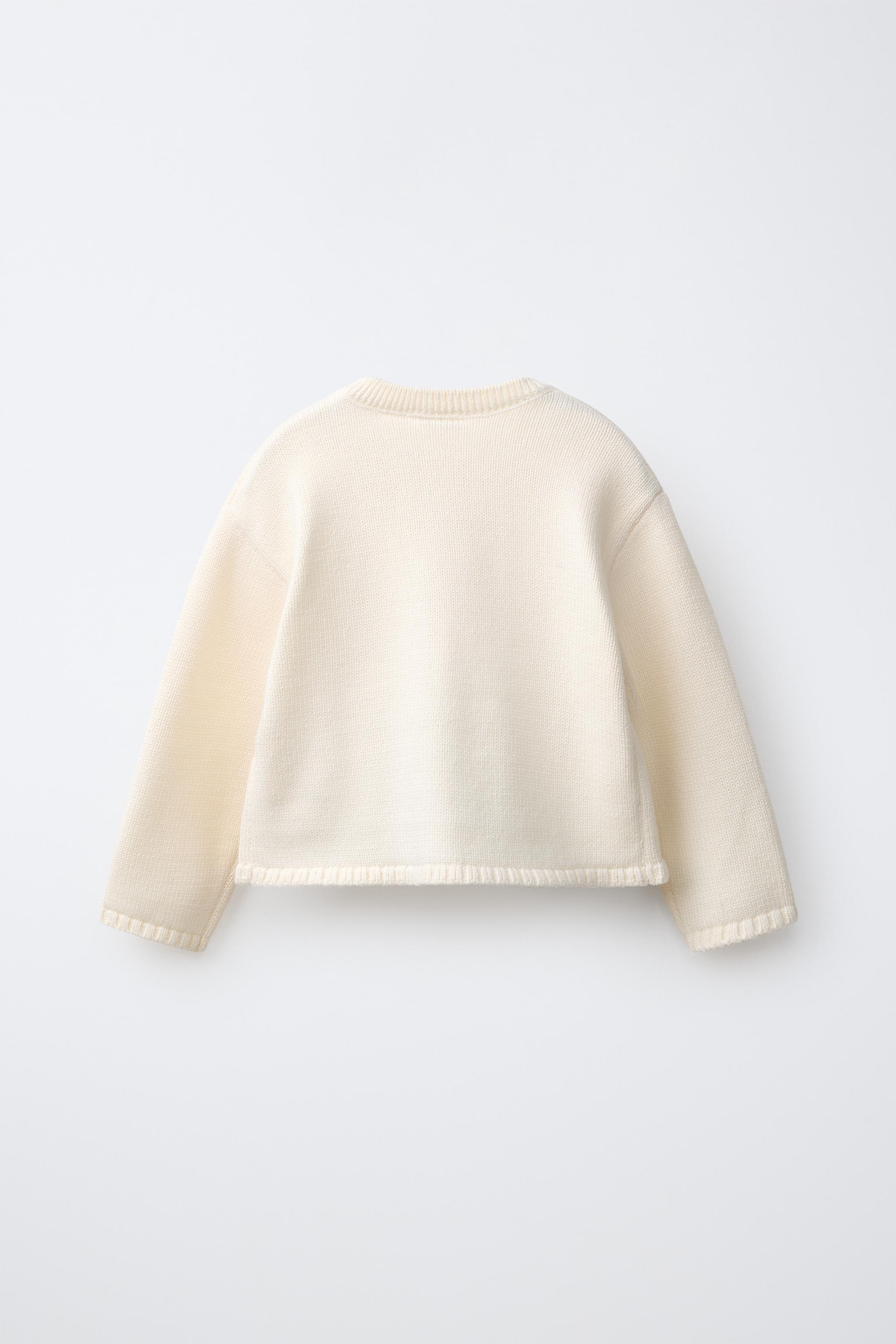 Детские кардиганы Zara HEART POCKET CARDIGAN — фото 3