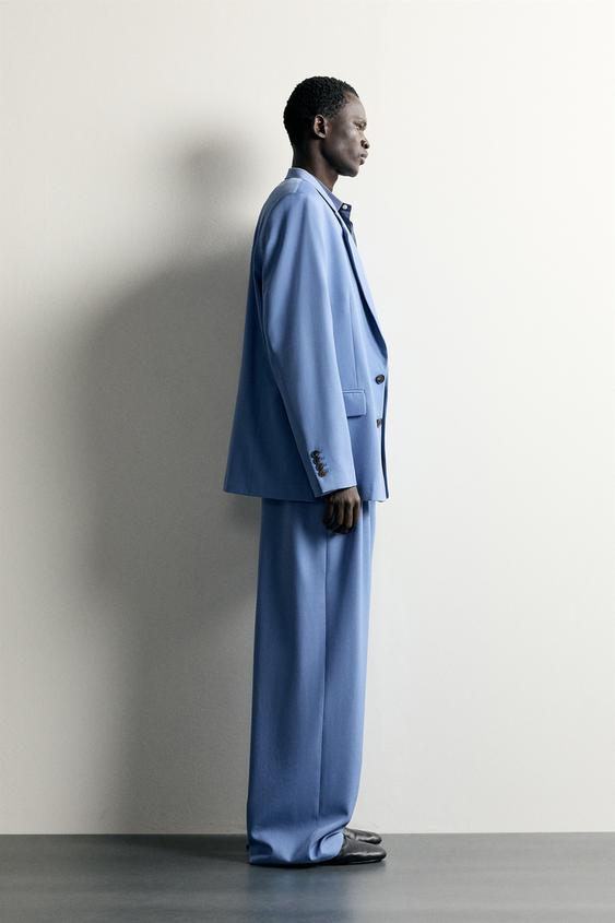 COSTUME RELAXED FIT - Jaune citron de Zara - Image 1