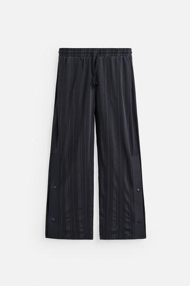 RETRO FOOTBALL JOGGERS - Navy blue by Zara