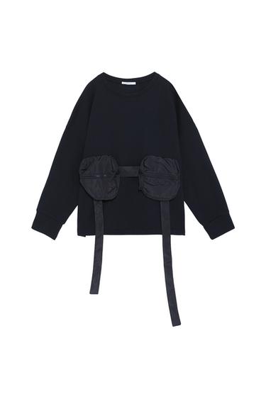 DOUBLE BELT BAG SWEATSHIRT