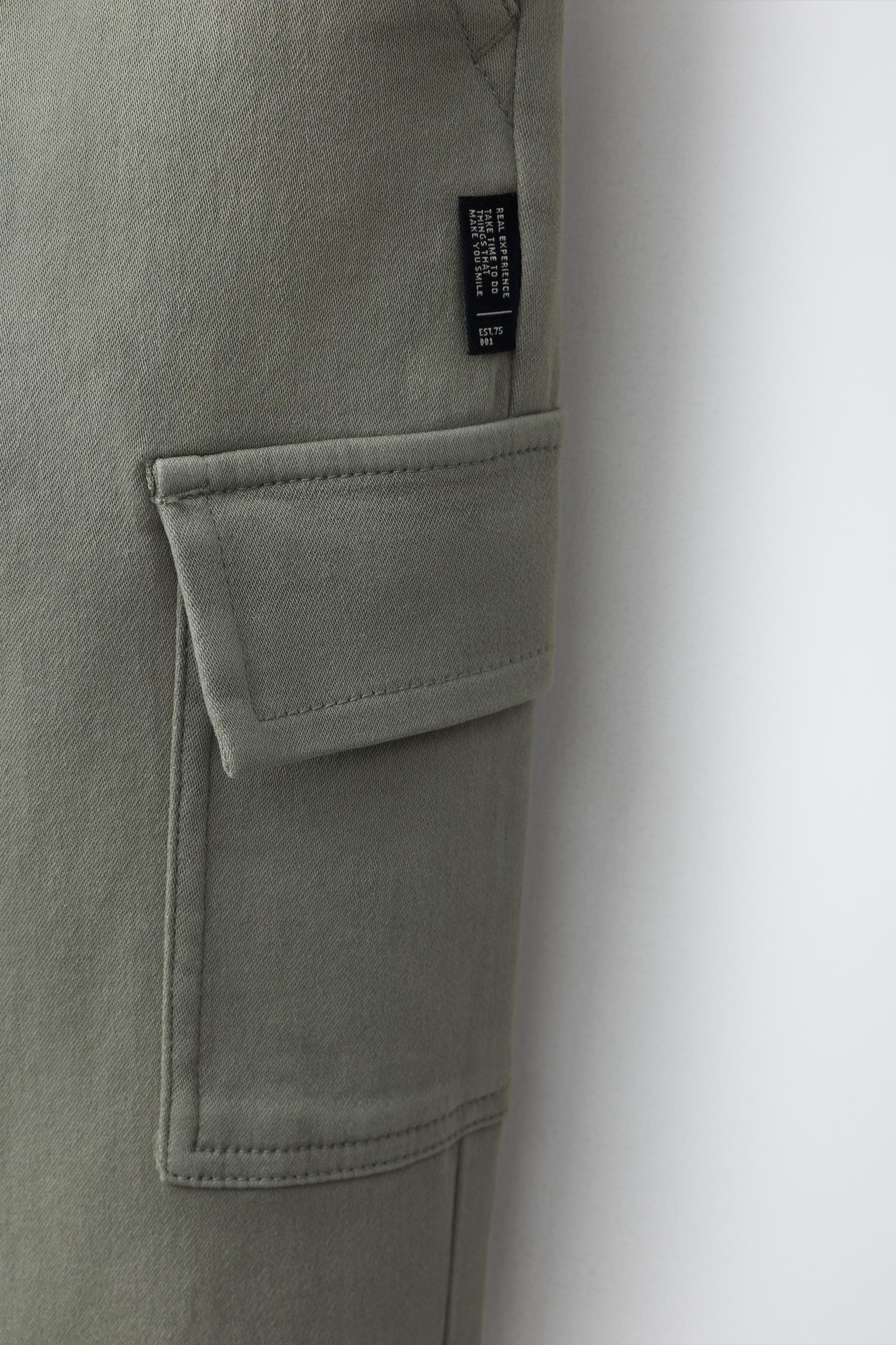 Детские брюки Zara MULTI-POCKET JOGGER PANTS — фото 4