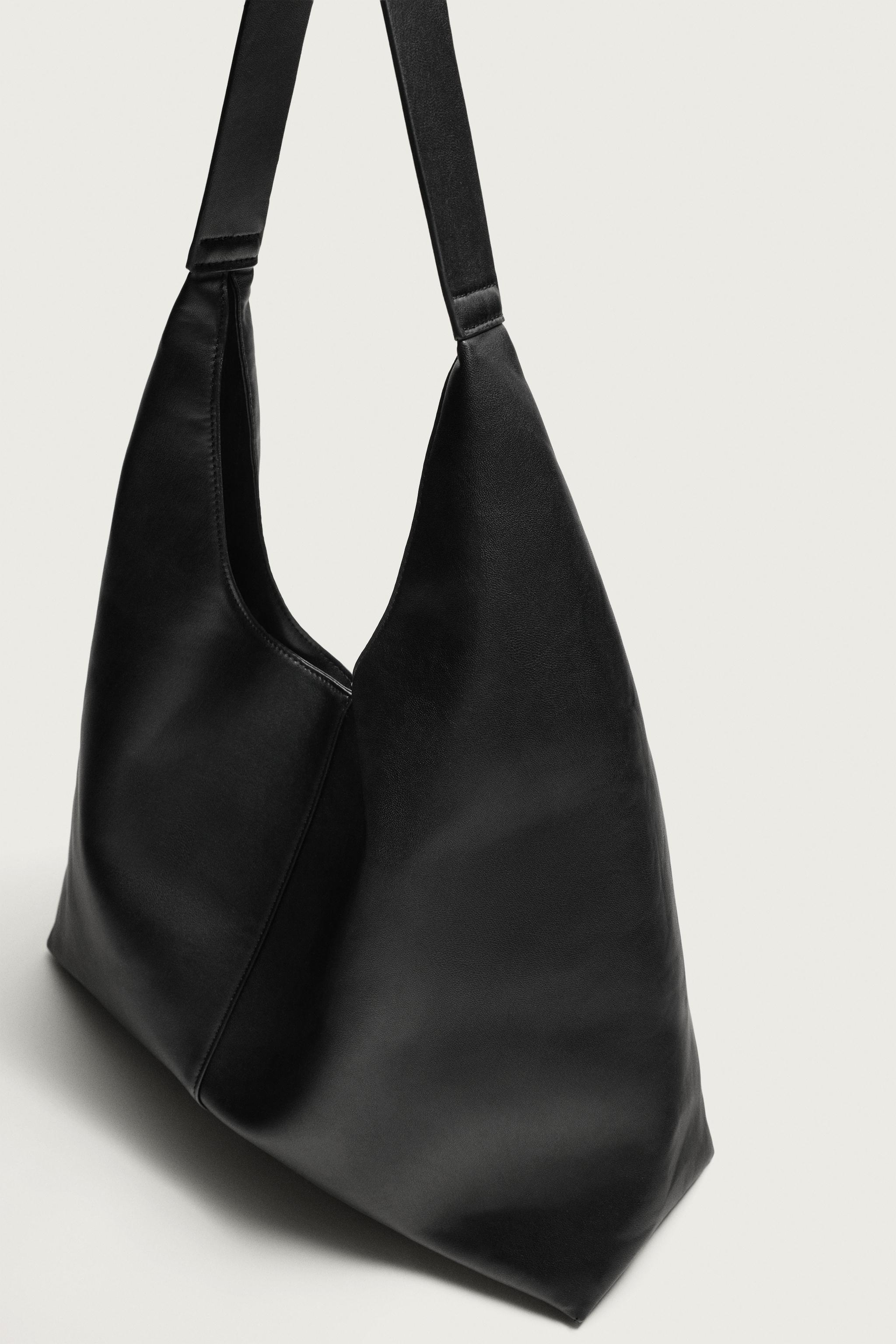 BOLSA TOTE BAG LISA - Preto | ZARA Brasil