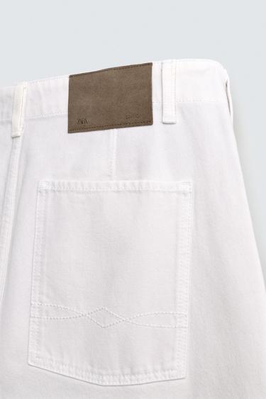 PANTALON CHINO DENIM LIMITED EDITION - Blanc cassé de Zara - Image 10