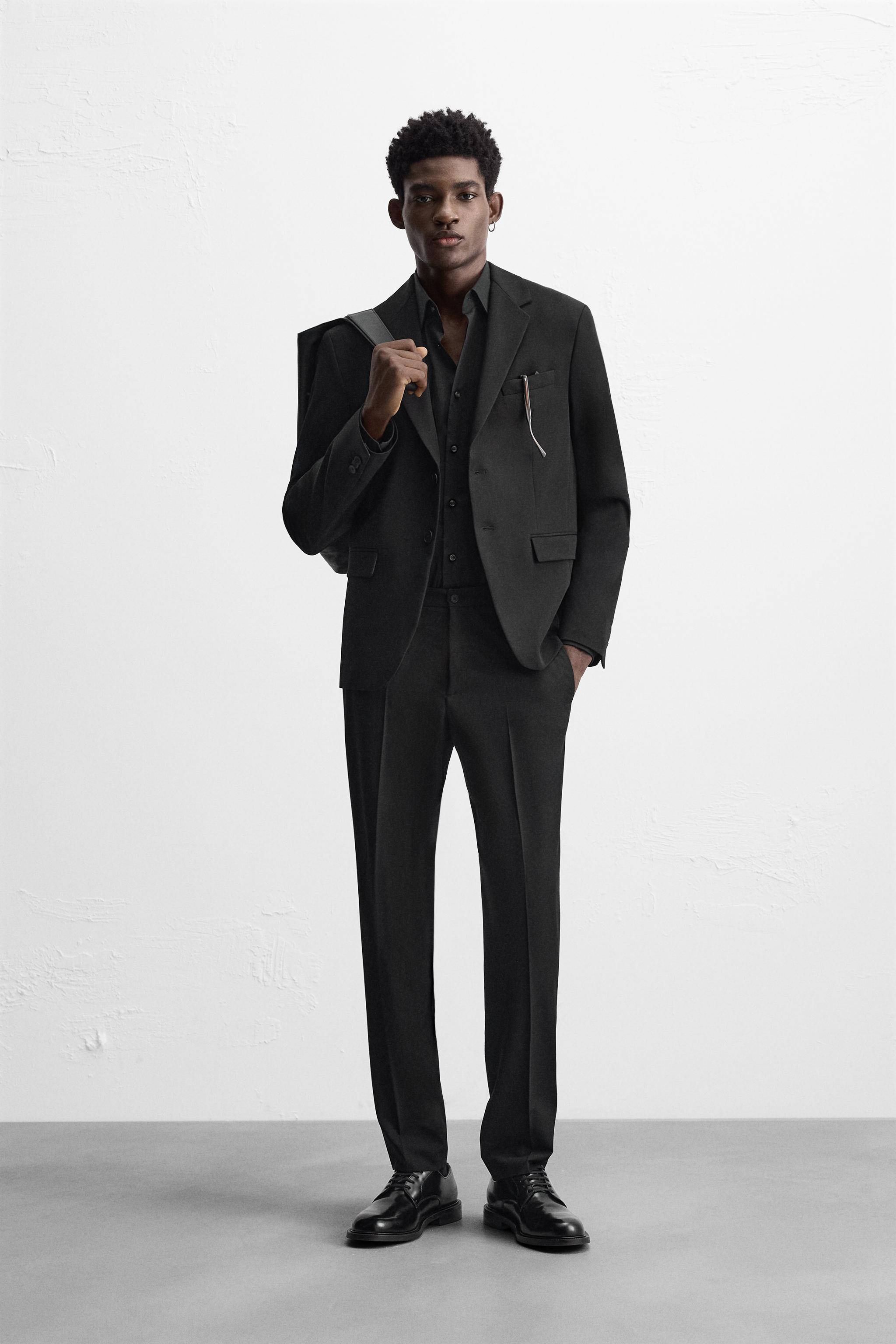 Men's Black Suits | Explore our New Arrivals | ZARA United