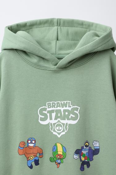 BRAWL STARS © SUPERCELL OY HOODIE - Greens by Zara - Image 2
