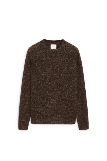 Flecked knit sweater - LIMITED EDITION — Brown 2
