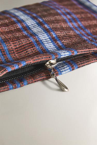 TROUSSE DE TOILETTE COTON X TENSIRA - Bordeaux de Zara - Image 4