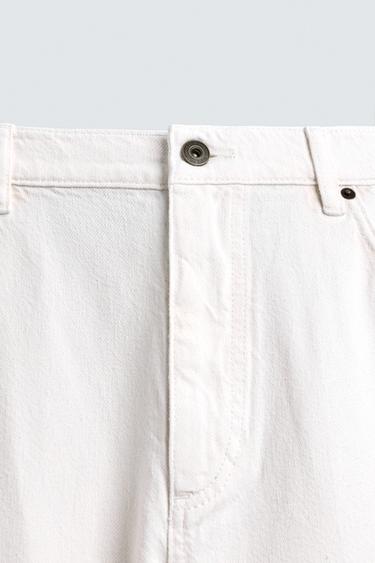 JEAN DROIT COTON-CHANVRE - Écru de Zara - Image 9
