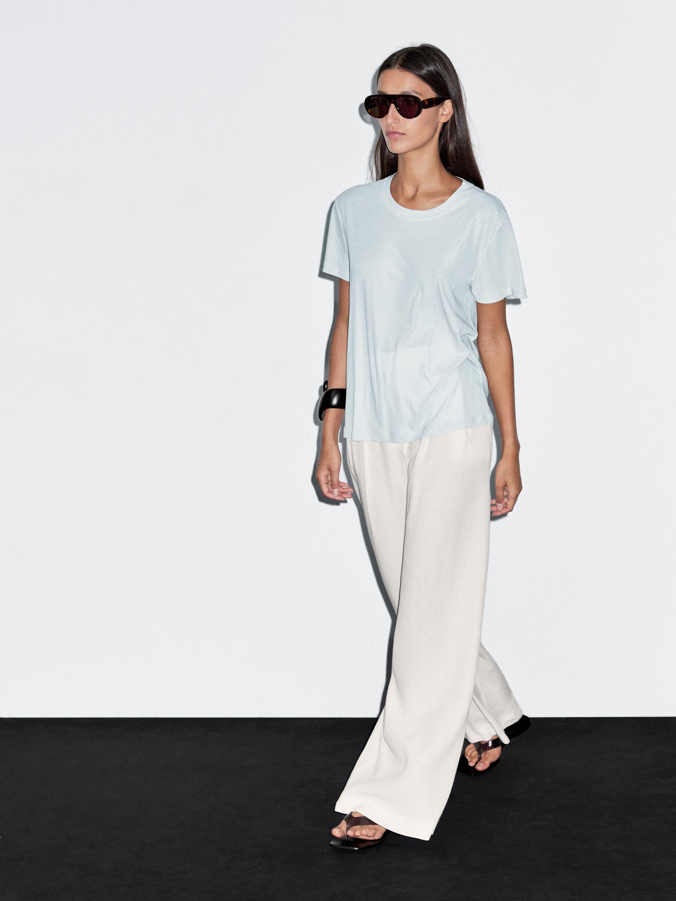 Oversize t-shirt with seam detail