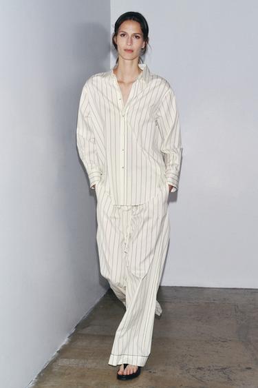 Zaras RANDIGA BYXOR ZW COLLECTION - Vit