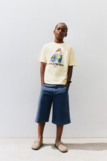 SMILEYWORLD ® T-SHIRT - Yellow by Zara