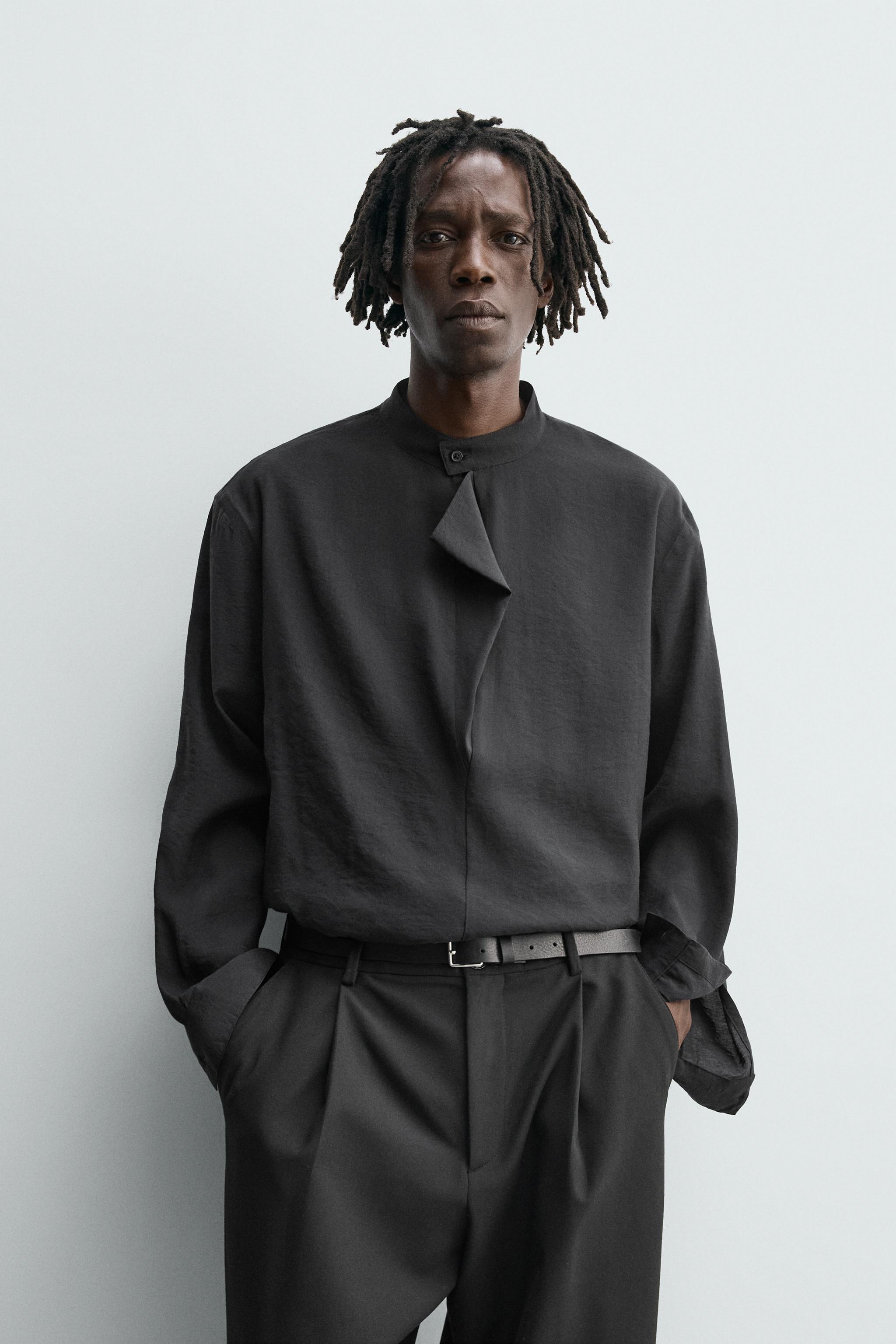 ブラック 半袖シャツ 半袖シャツ - ブラック - レディース | H&M JP