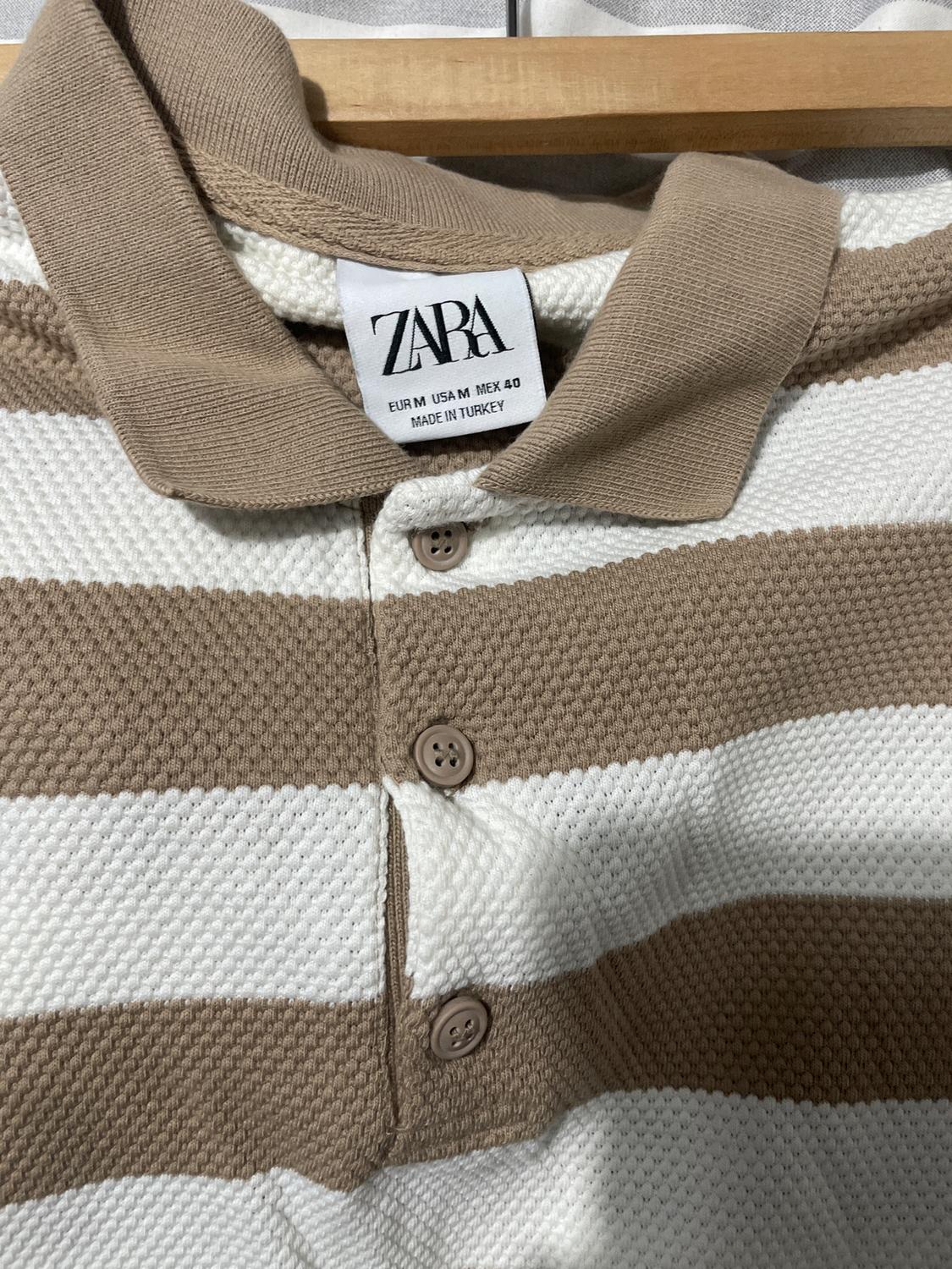 TEXTURED POLO SHIRT - Image 3