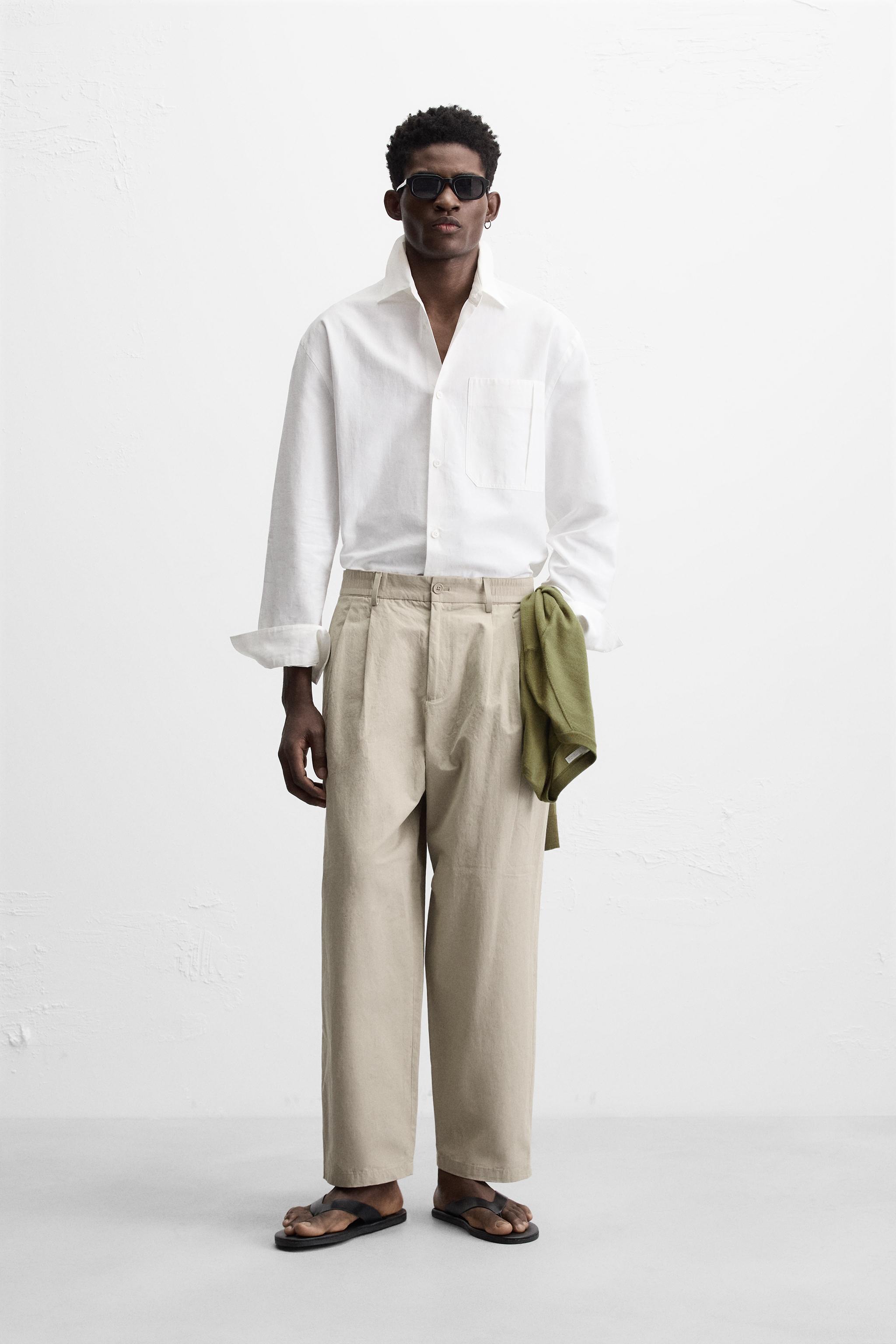 U.S.ARMY CHINO TROUSERS - ORGANIC COTTON GABARDINE - | marka