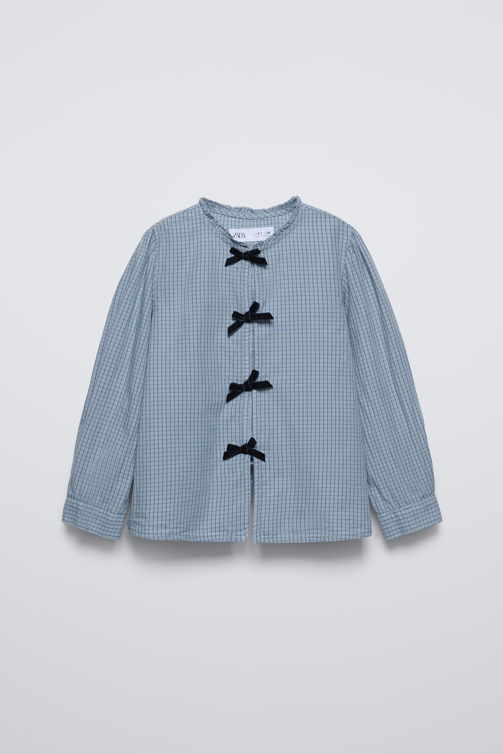 Camisa vaquera fashion niña zara