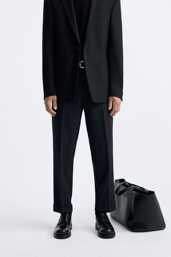  Black Suit Trousers