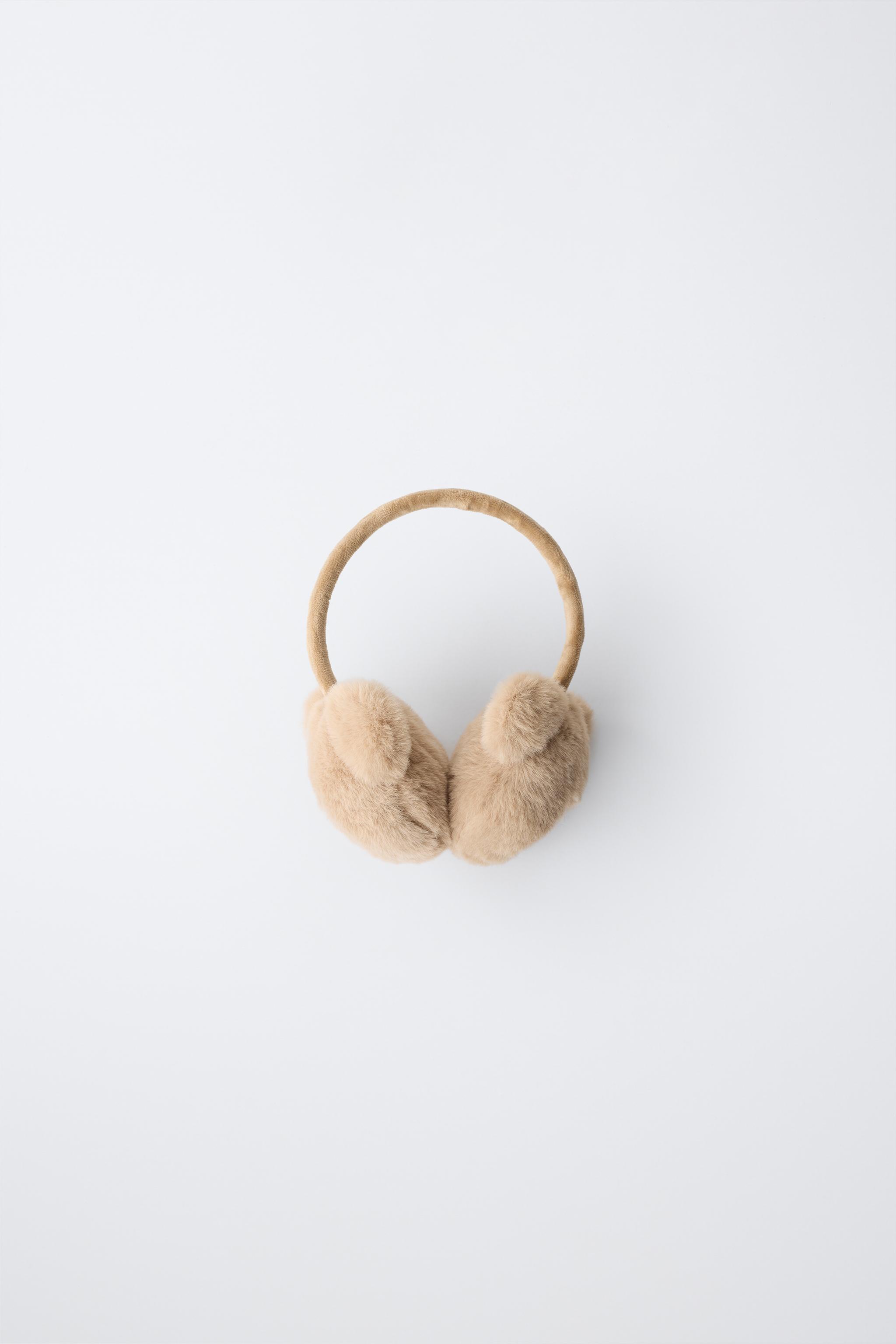 CACHE-OREILLES EFFET EFFET FOURRURE OURSON
