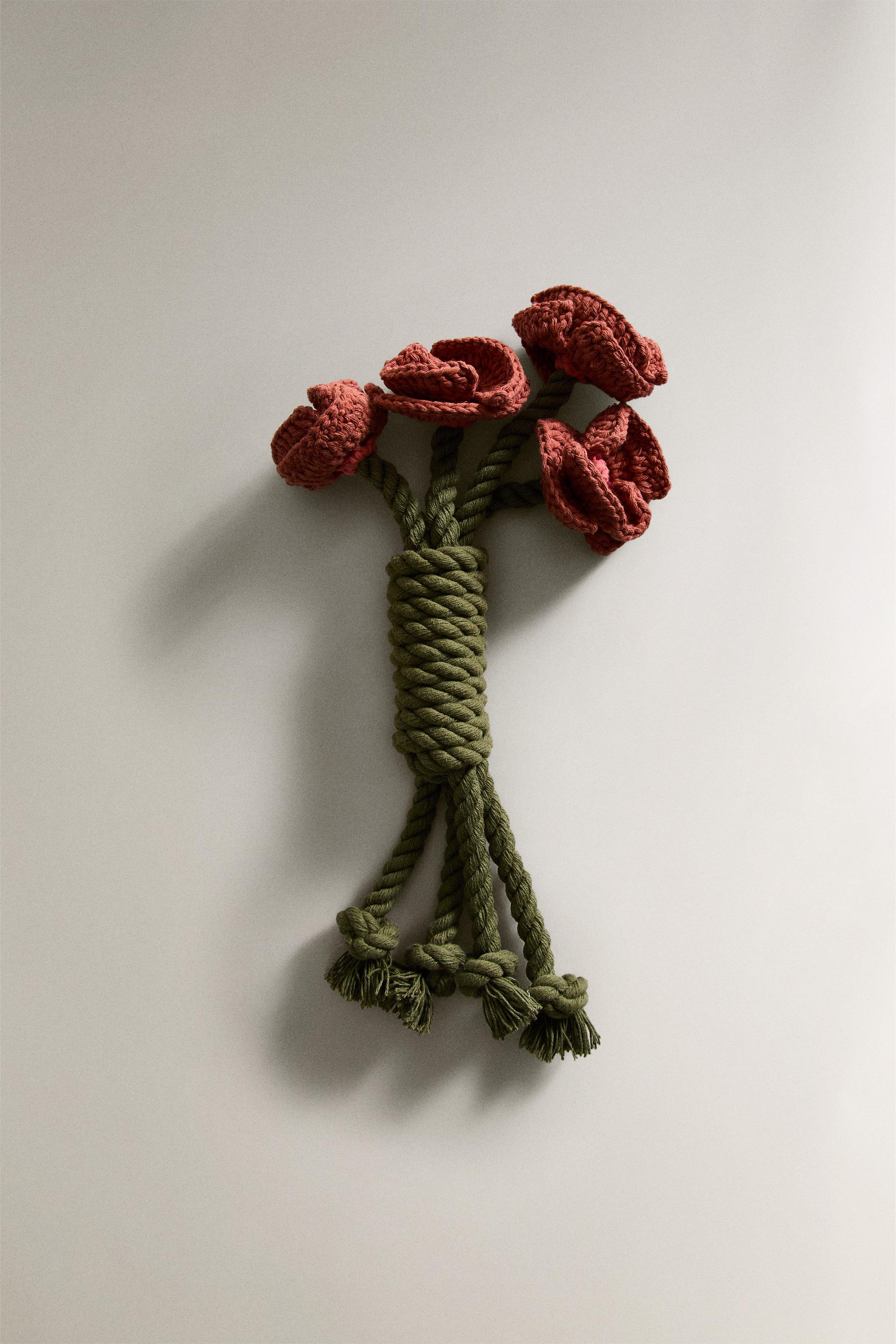 JOUET BOUQUET COQUELICOTS ANIMAUX DE COMPAGNIE