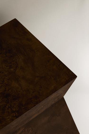 TABLE GÉOMÉTRIQUE RACINE - Marron de Zara - Image 2