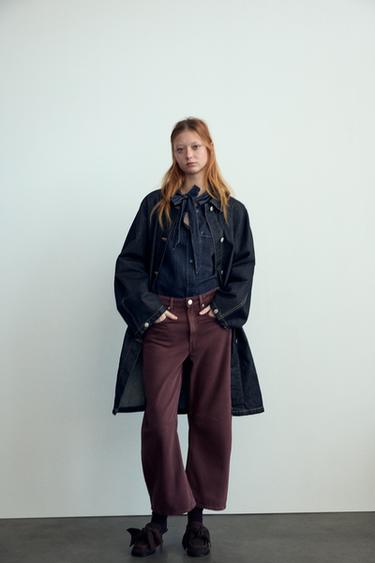 JEAN TRF RELAXED BALLOON TAILLE NORMALE - Vin de Zara - Image 0