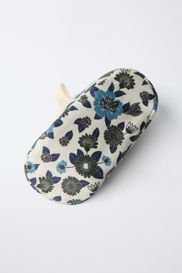 BALLERINES NŒUD FLEURS - Blanc écru de Zara - Image 6