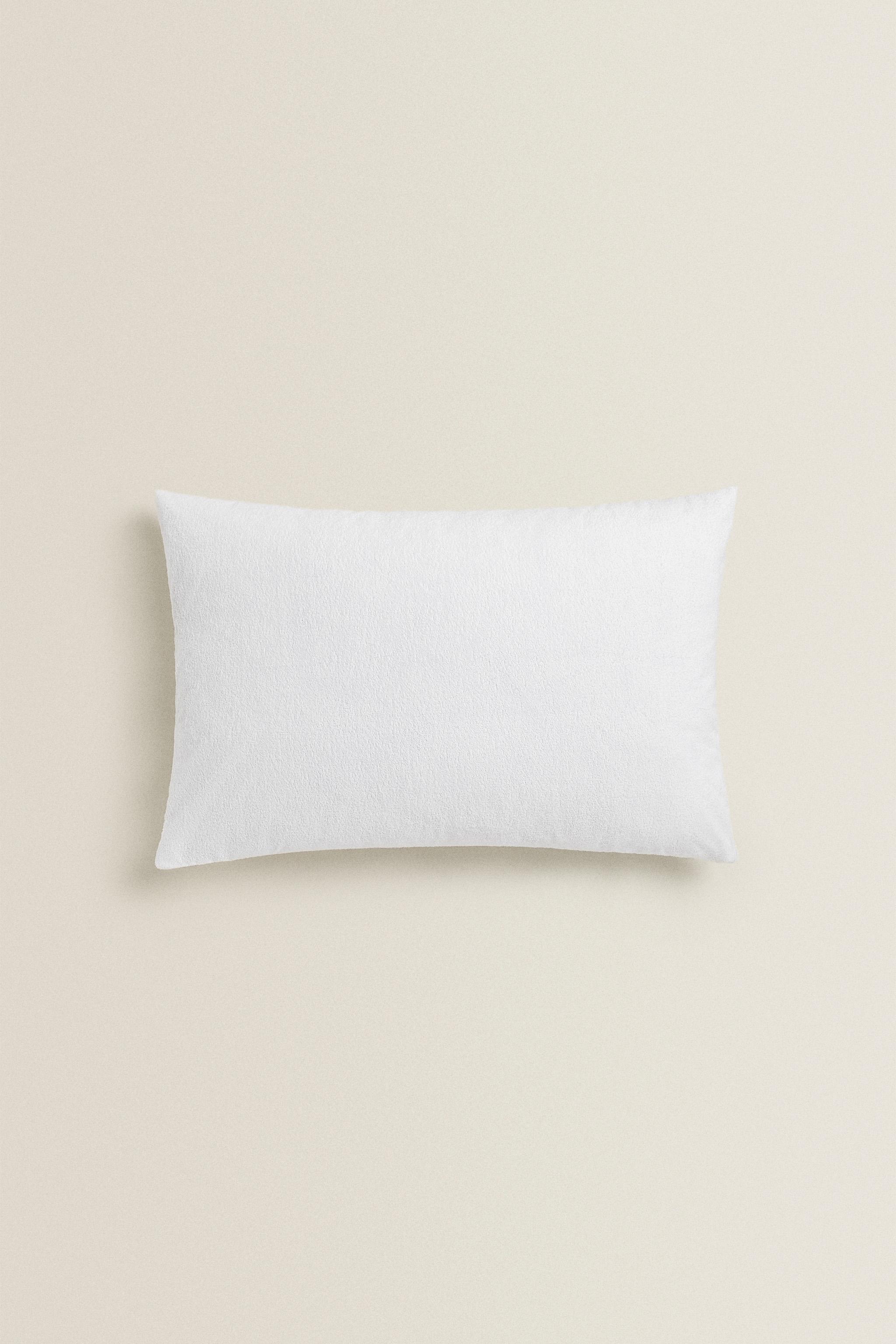 WATERPROOF COTTON TERRY PILLOW PROTECTOR