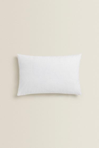 WATERPROOF COTTON TERRY PILLOW PROTECTOR - White by Zara - Image 2
