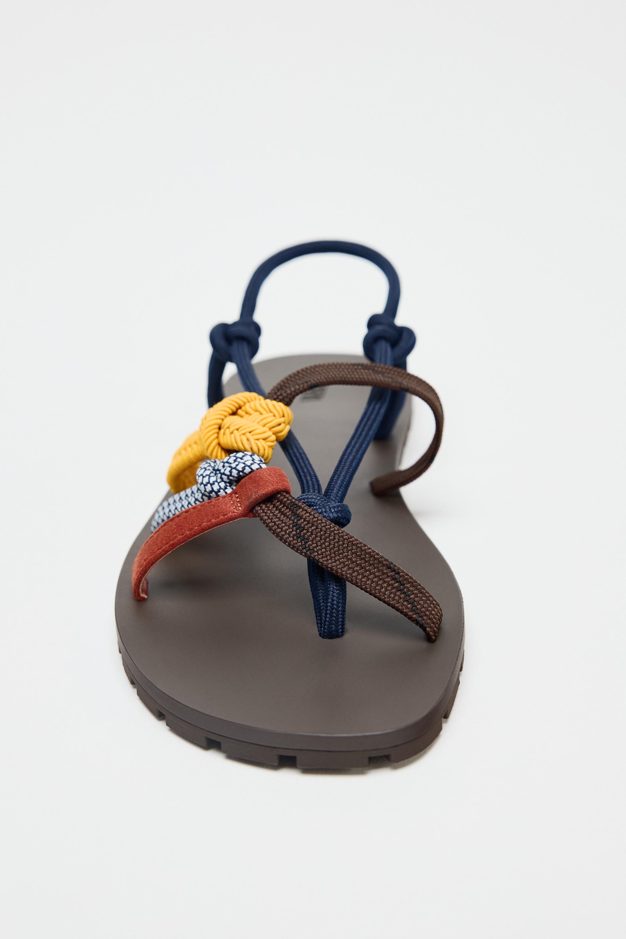 ＊さらら＊ COLOR TECHNICAL SANDALS - Khaki Green | ZARA United States