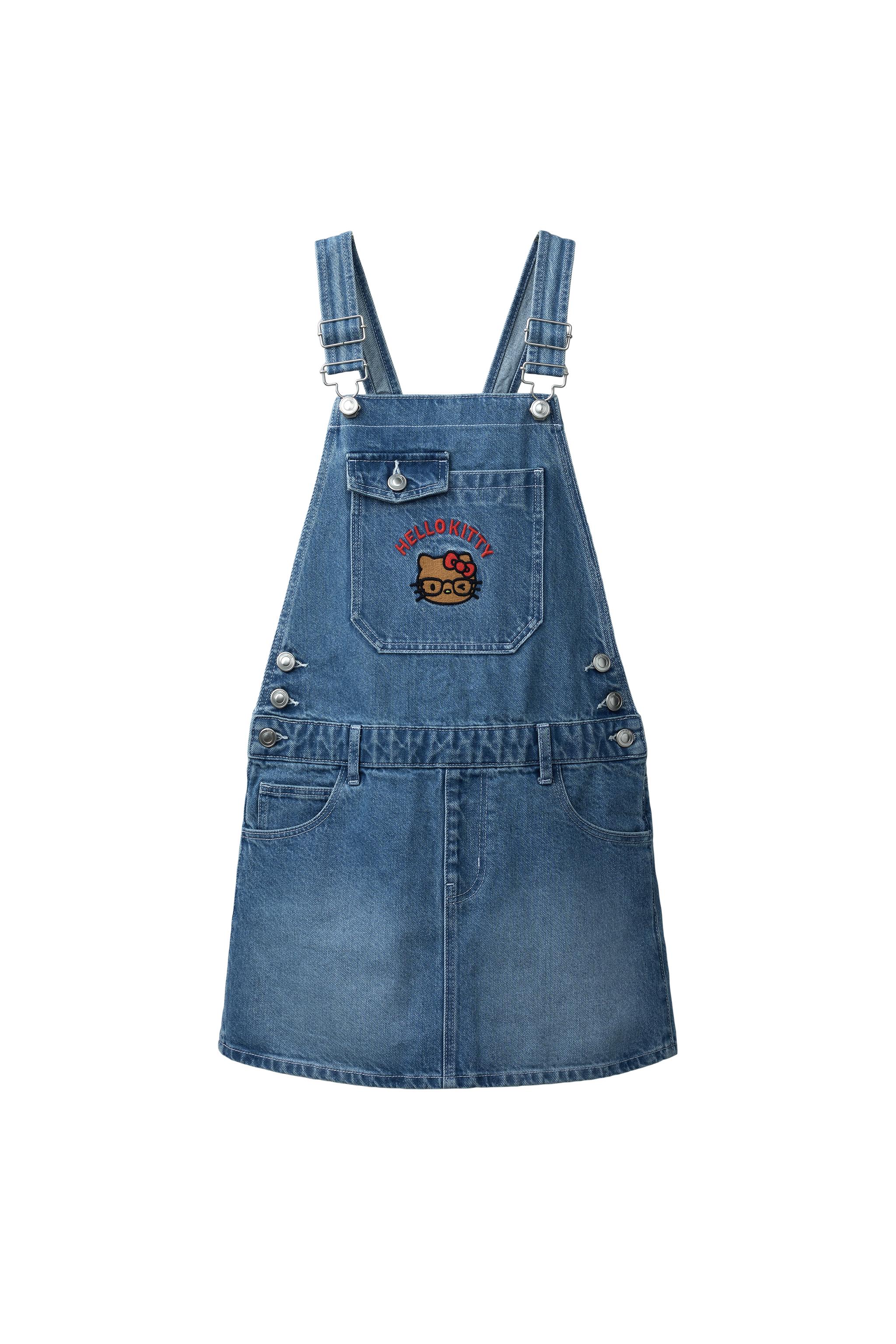 ハローキティ©サンリオデニムジャンパースカート - ブルー | ZARA