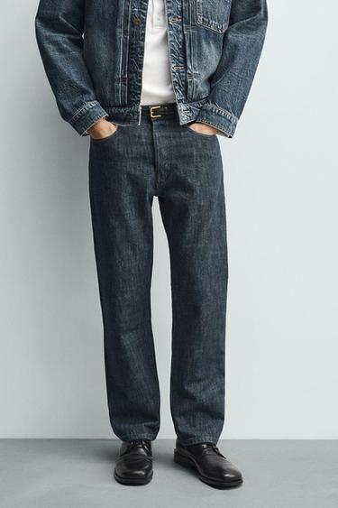 JEAN REGULAR FIT - Bleu de Zara