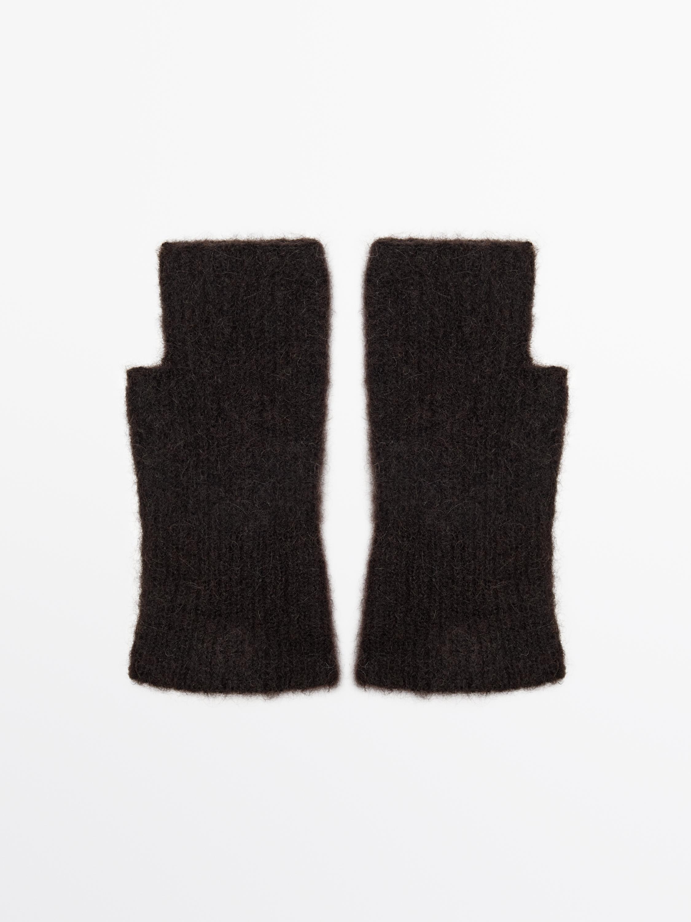 Alpaca blend mittens