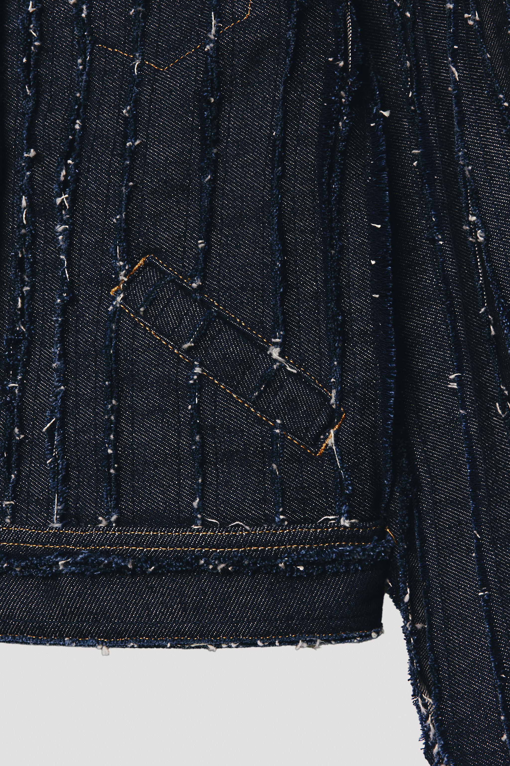 LIMITED EDITION FRAYED DENIM JACKET