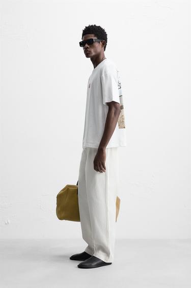 T-SHIRT IMPRIMÉ PHOTOGRAPHIQUE - Blanc de Zara - Image 3