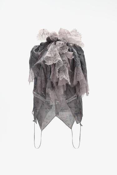 LIMITED EDITION 100% RAMIE COMBINED TOP — Printed 1