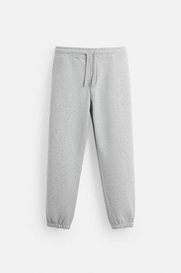 PANTS JOGGER BÁSICO - Gris vigoré de Zara