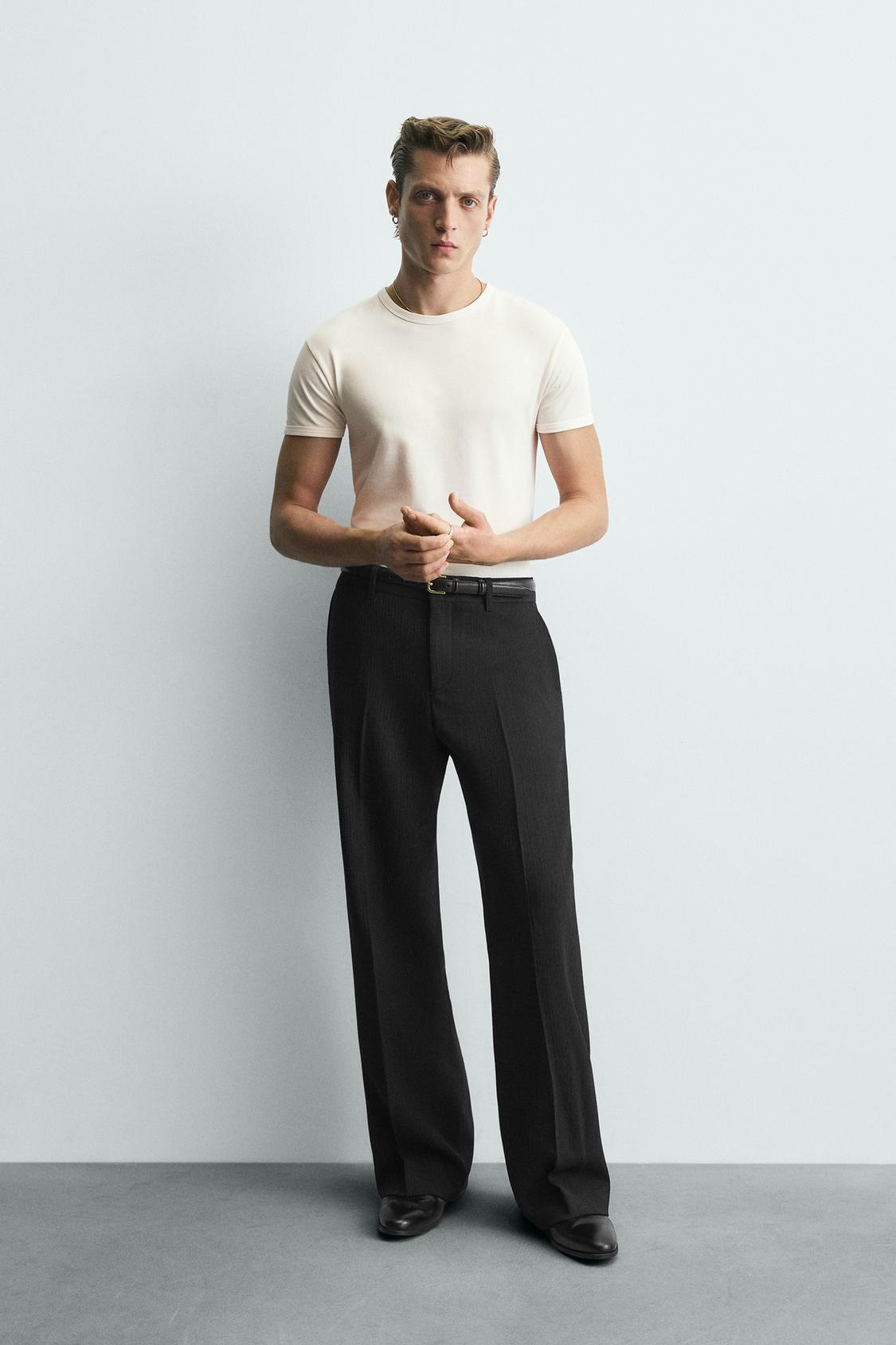 ОБЛЕГАЮЩАЯ ФУТБОЛКА ZARA MUSCLE TEE