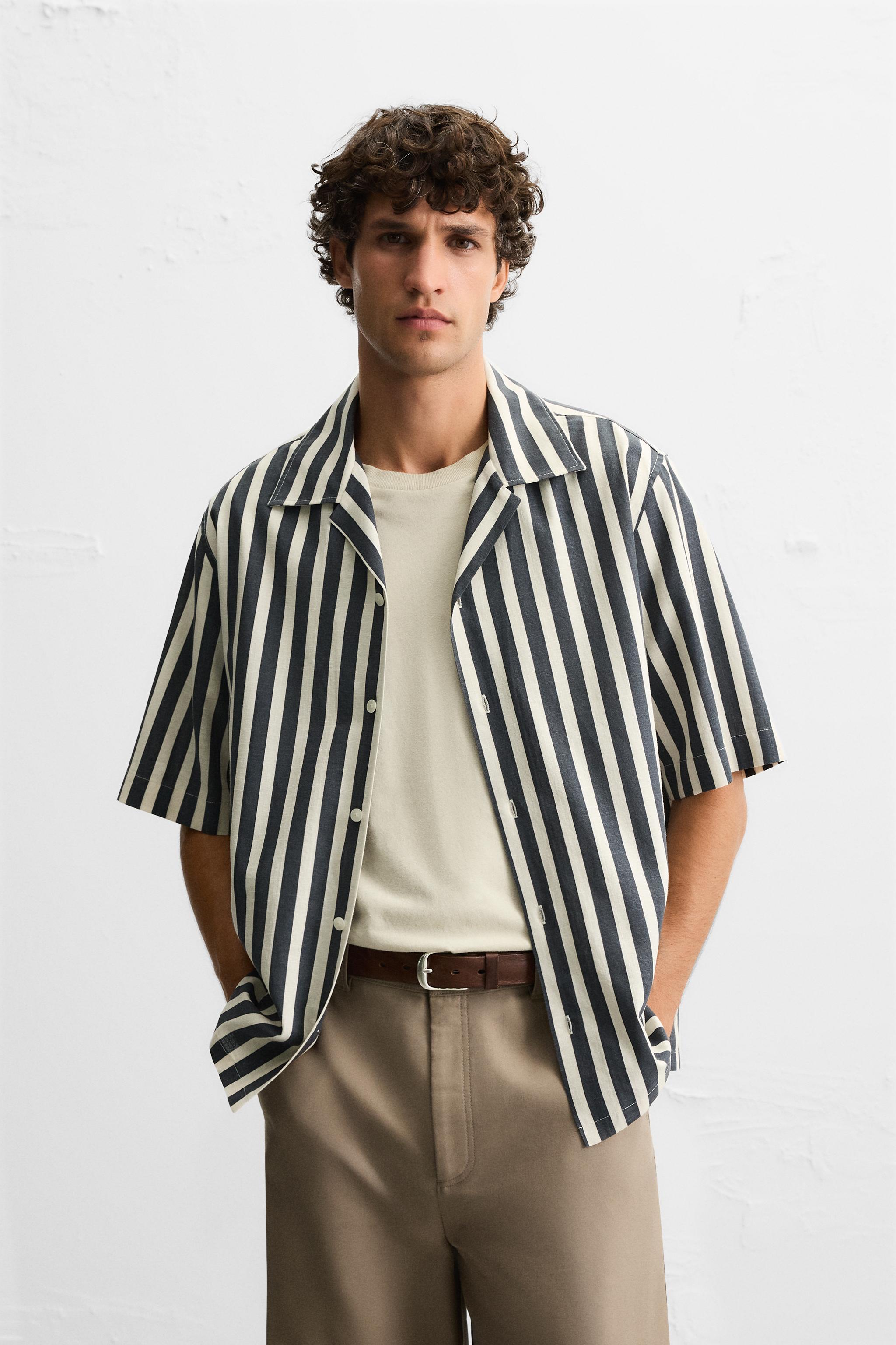 ストライプシャツ | メンズ | 最新コレクション | ZARA 日本