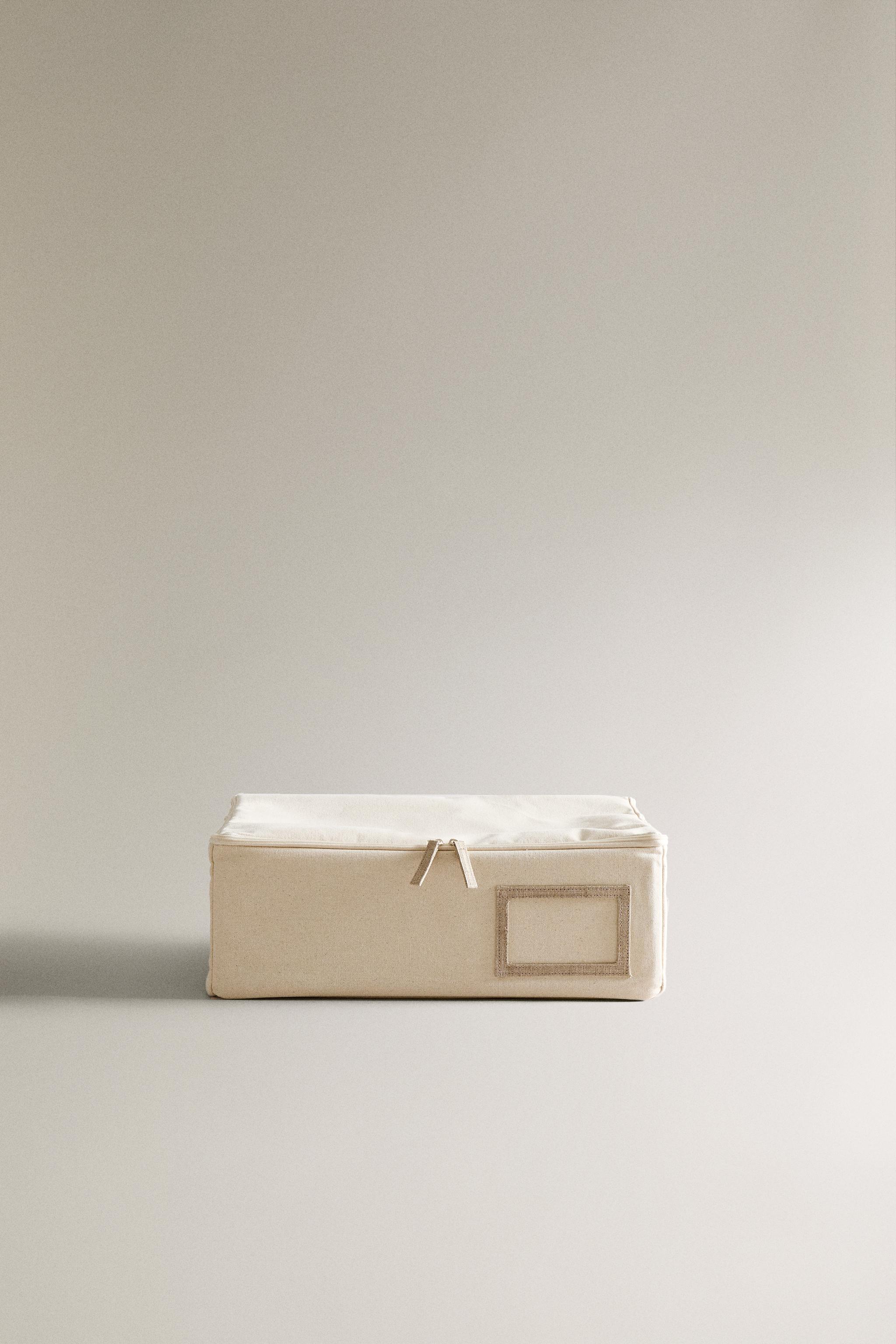 ワードローブ用小型オーガナイザーボックス - エクリュ | ZARA