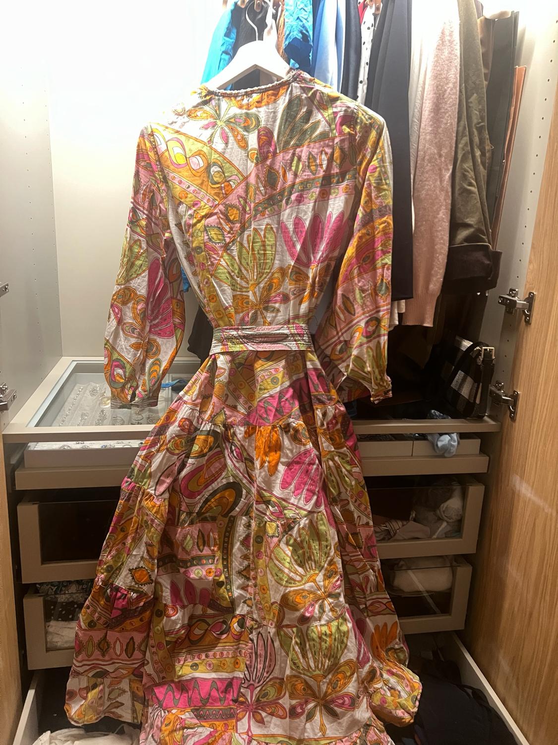 PRINTED MIDI DRESS - Image 2