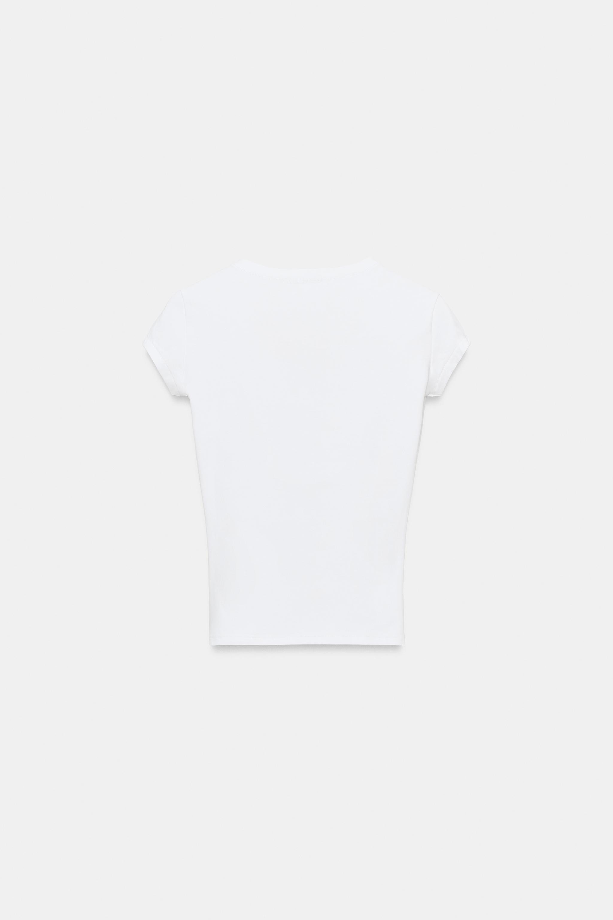 V YAKA T-SHIRT - Görsel 3