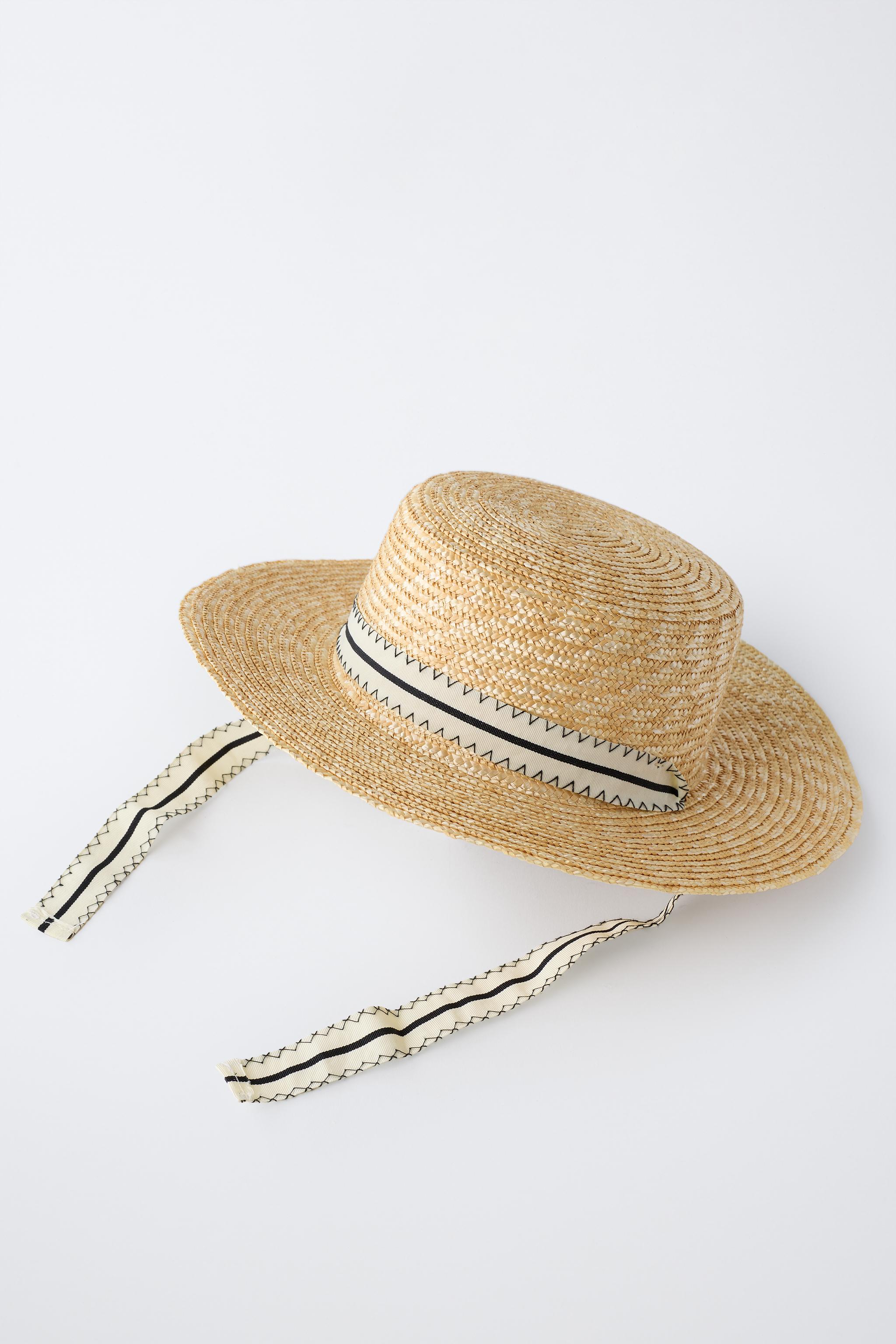 SKIMMER HAT WITH BAND
